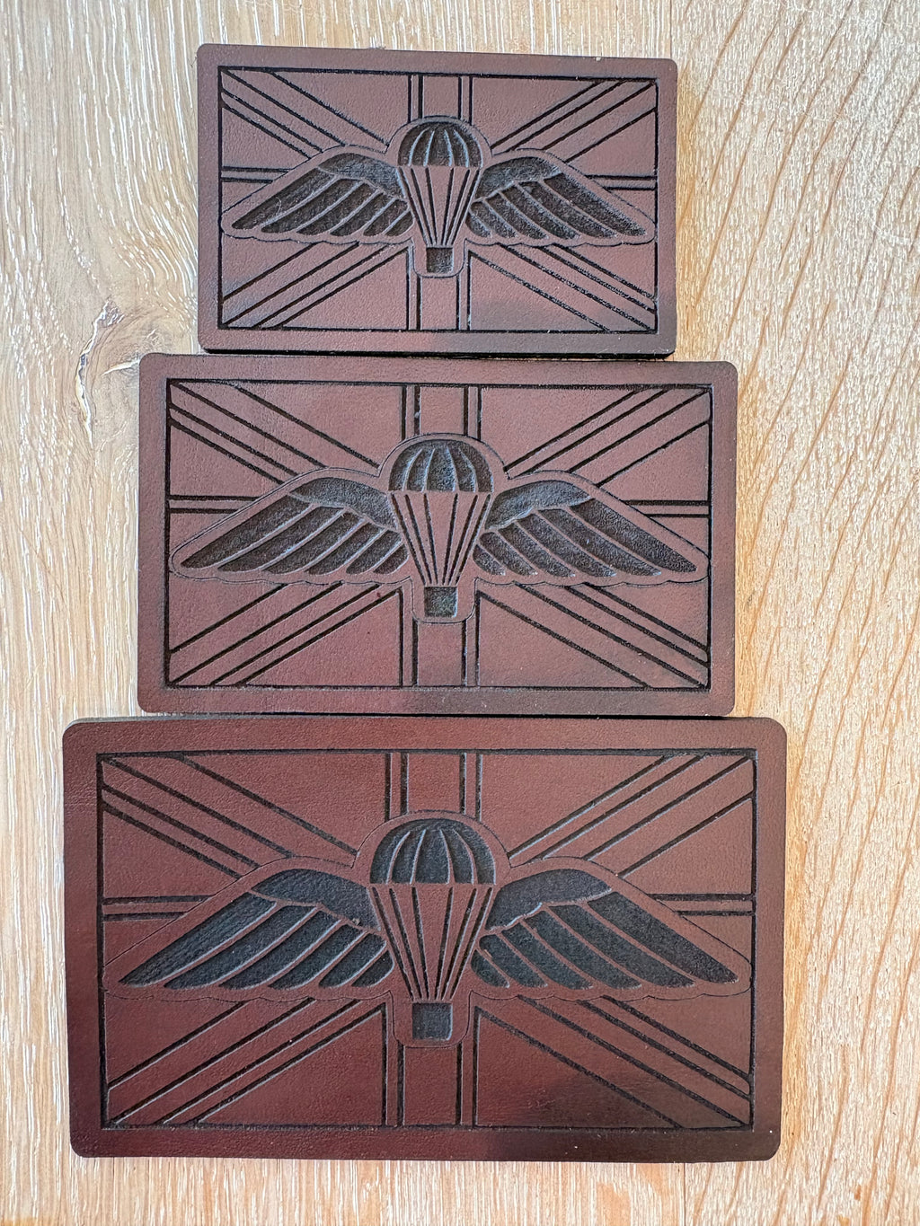 Para wings on Union Flag