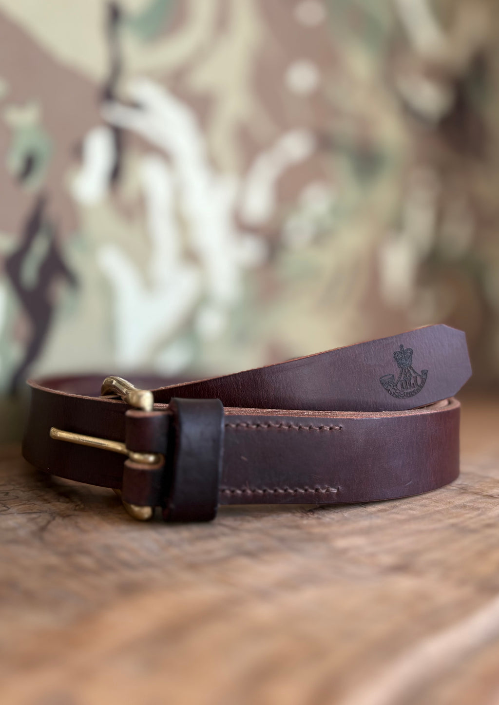 “The General” leather belt