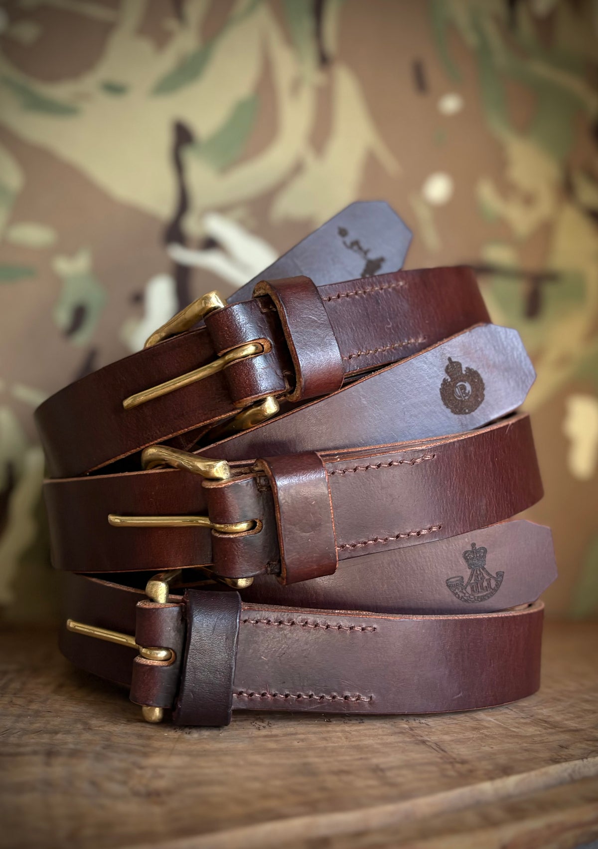 “The General” leather belt