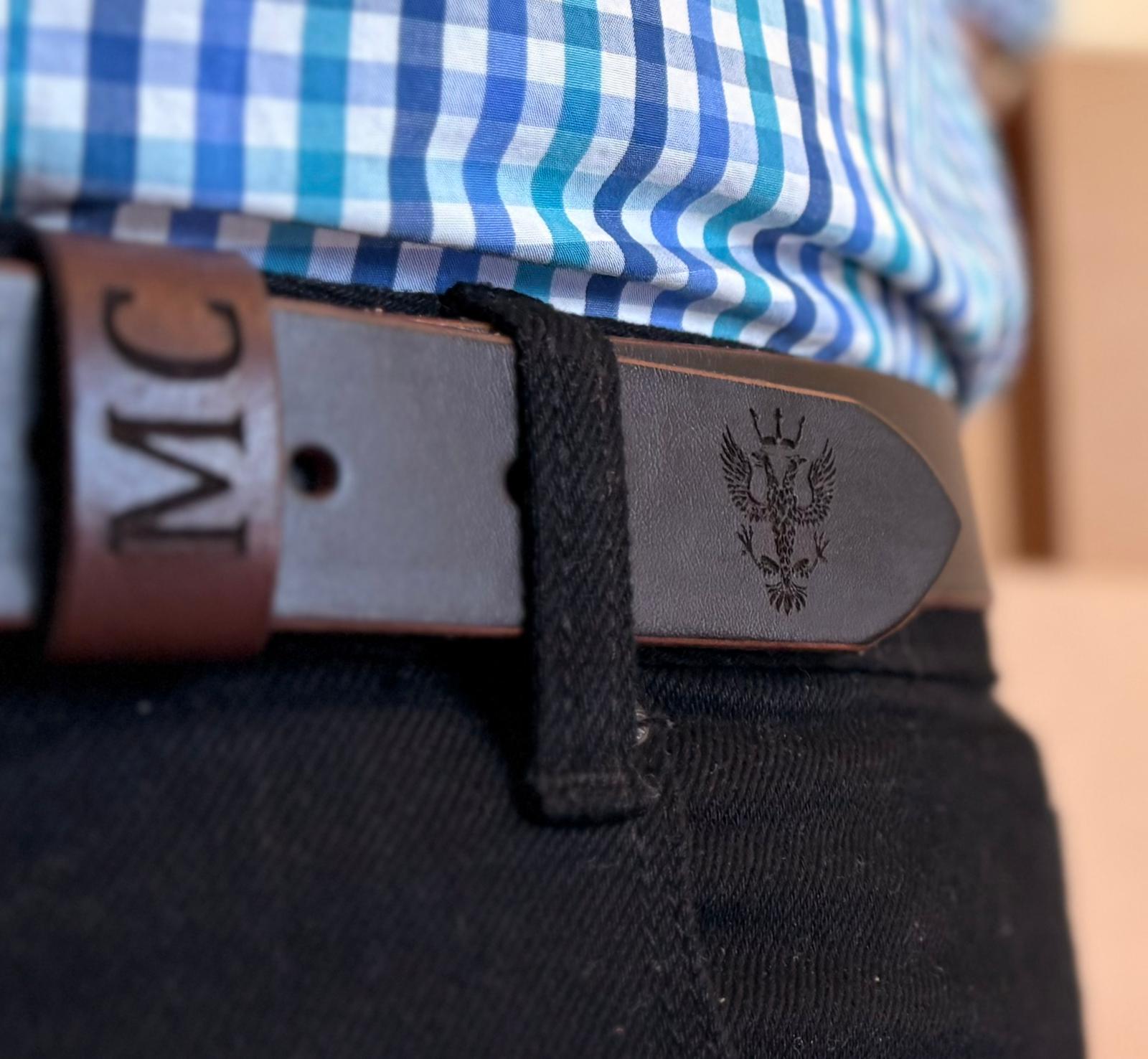 “The General” leather belt