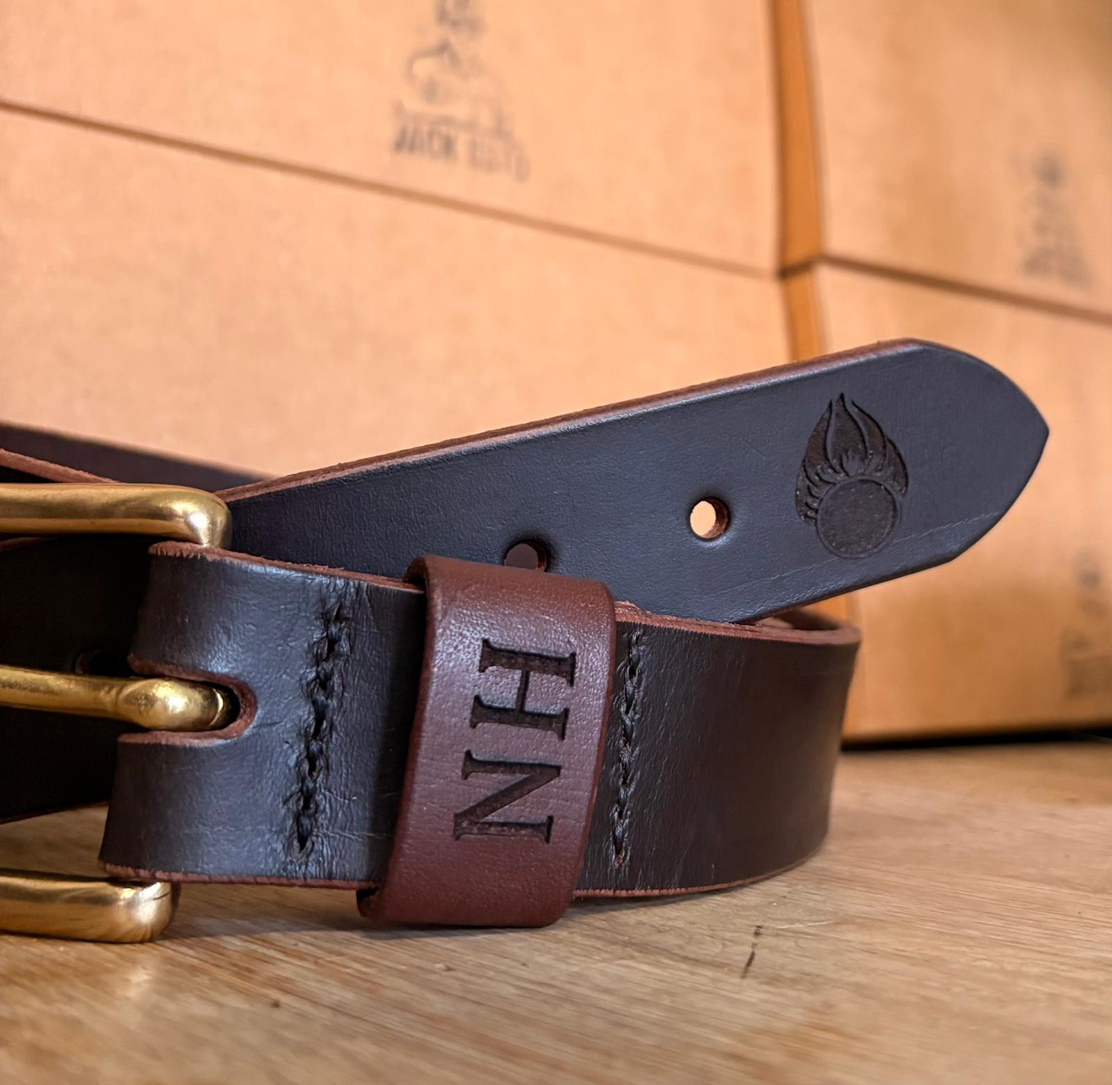 “The General” leather belt
