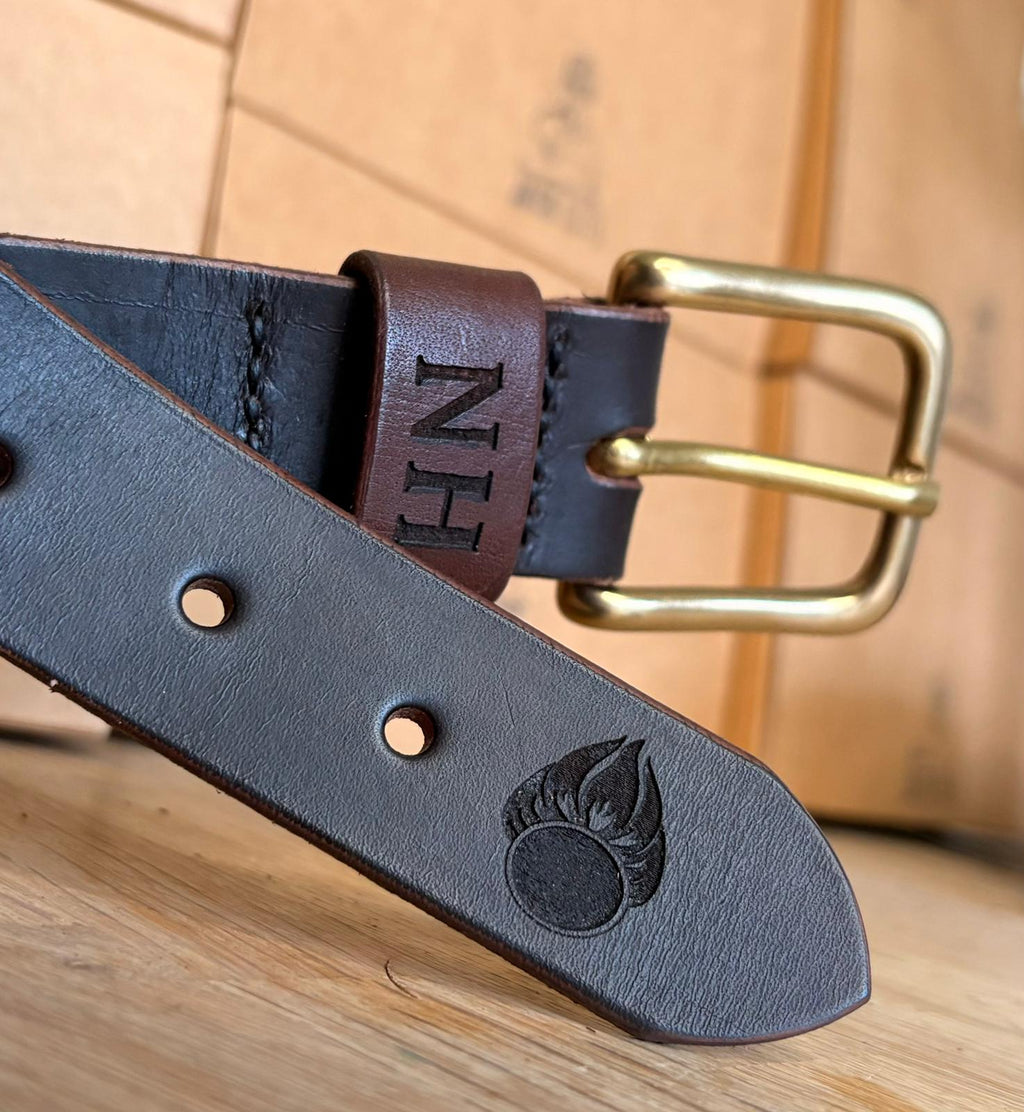 “The General” leather belt