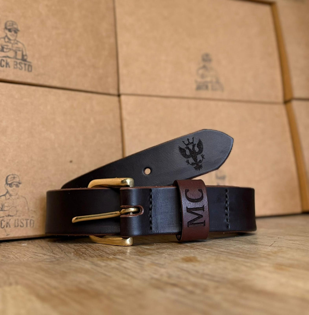 “The General” leather belt