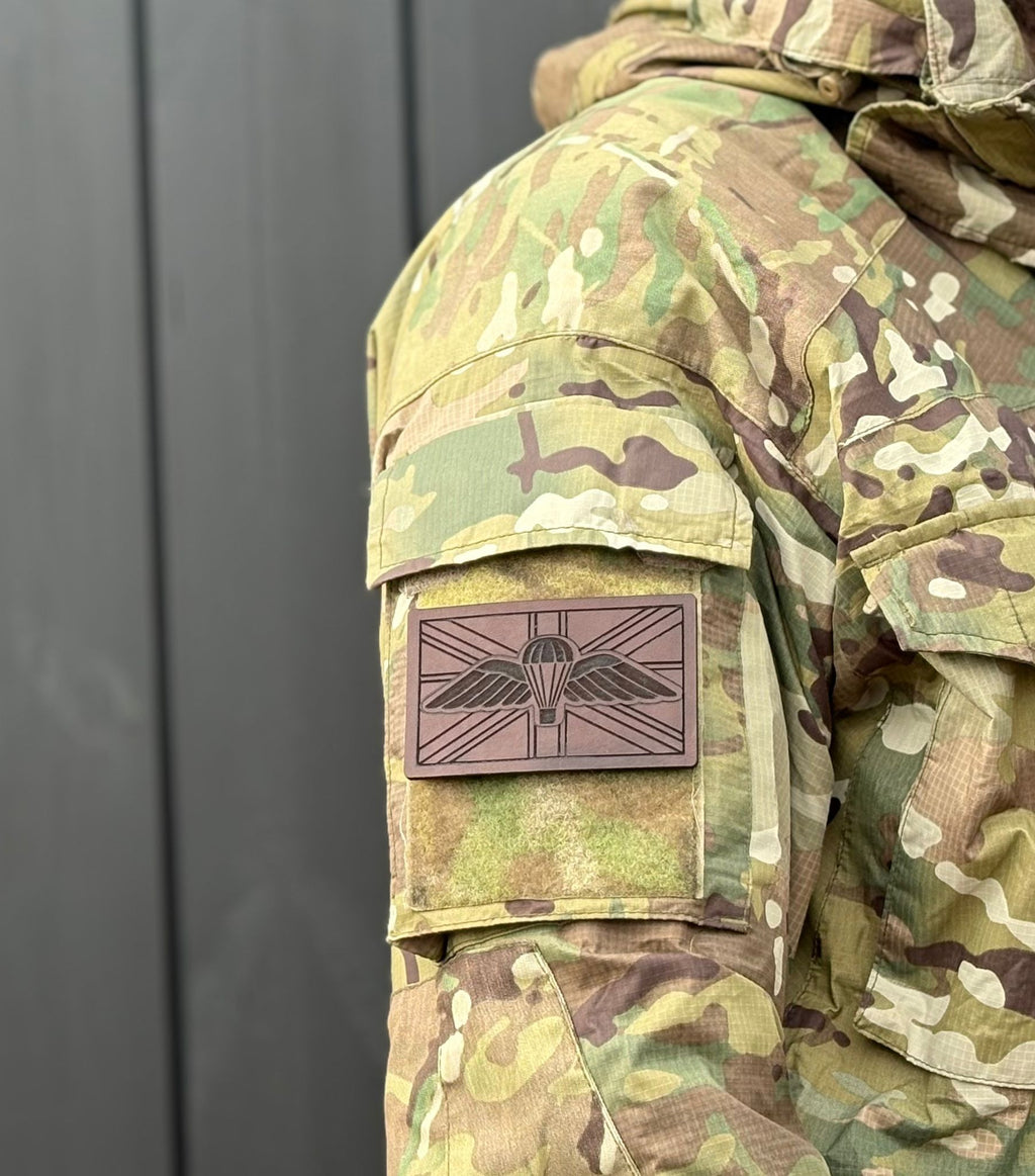 Para wings on Union Flag